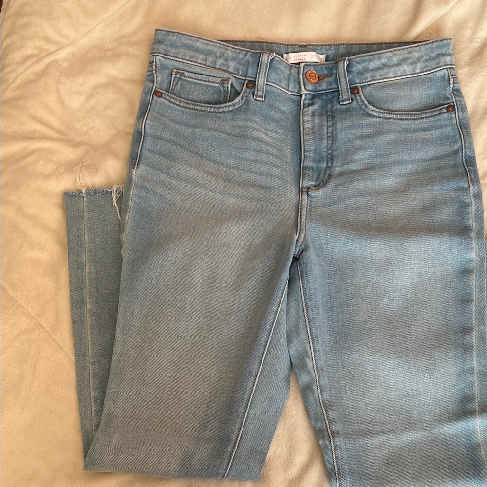 LC Lauren Conrad high rise denim skinny Jeans